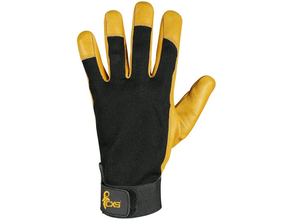 Kombinované rukavice CXS FARO Velikost: 10