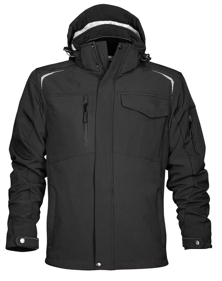 Softshellová bunda ARDON®R8ED+ - DOPRODEJ Barva: černá, Velikost: XL