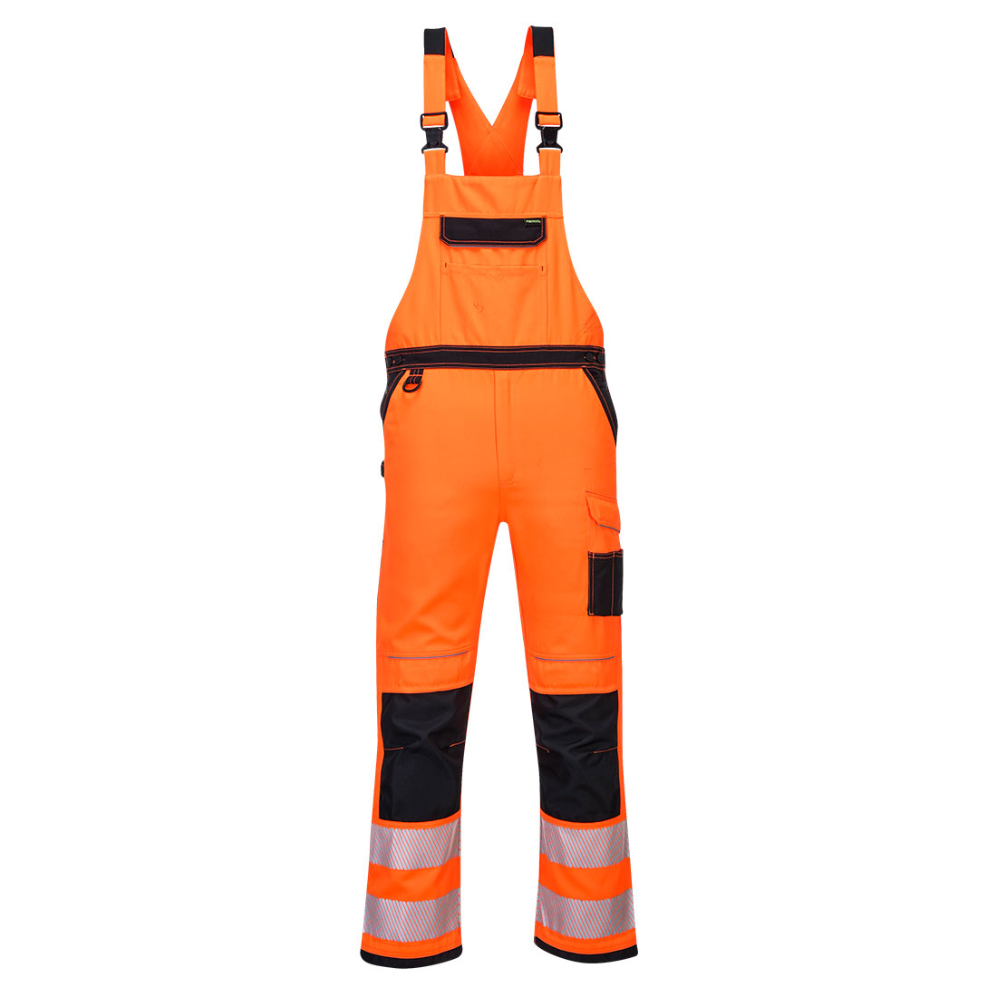 PW3 Hi-Vis laclové kalhoty Barva: oranžová-černá, Velikost: L