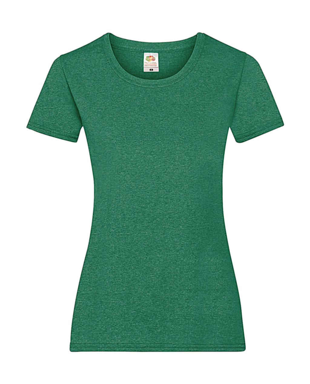 Dámské tričko Ladies Valueweight T Barva: zelený melír, Velikost: XL