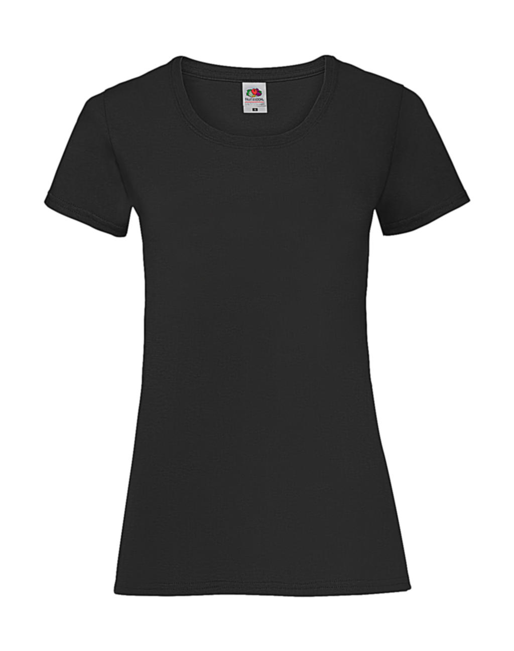 Dámské tričko Ladies Valueweight T Barva: černá, Velikost: S