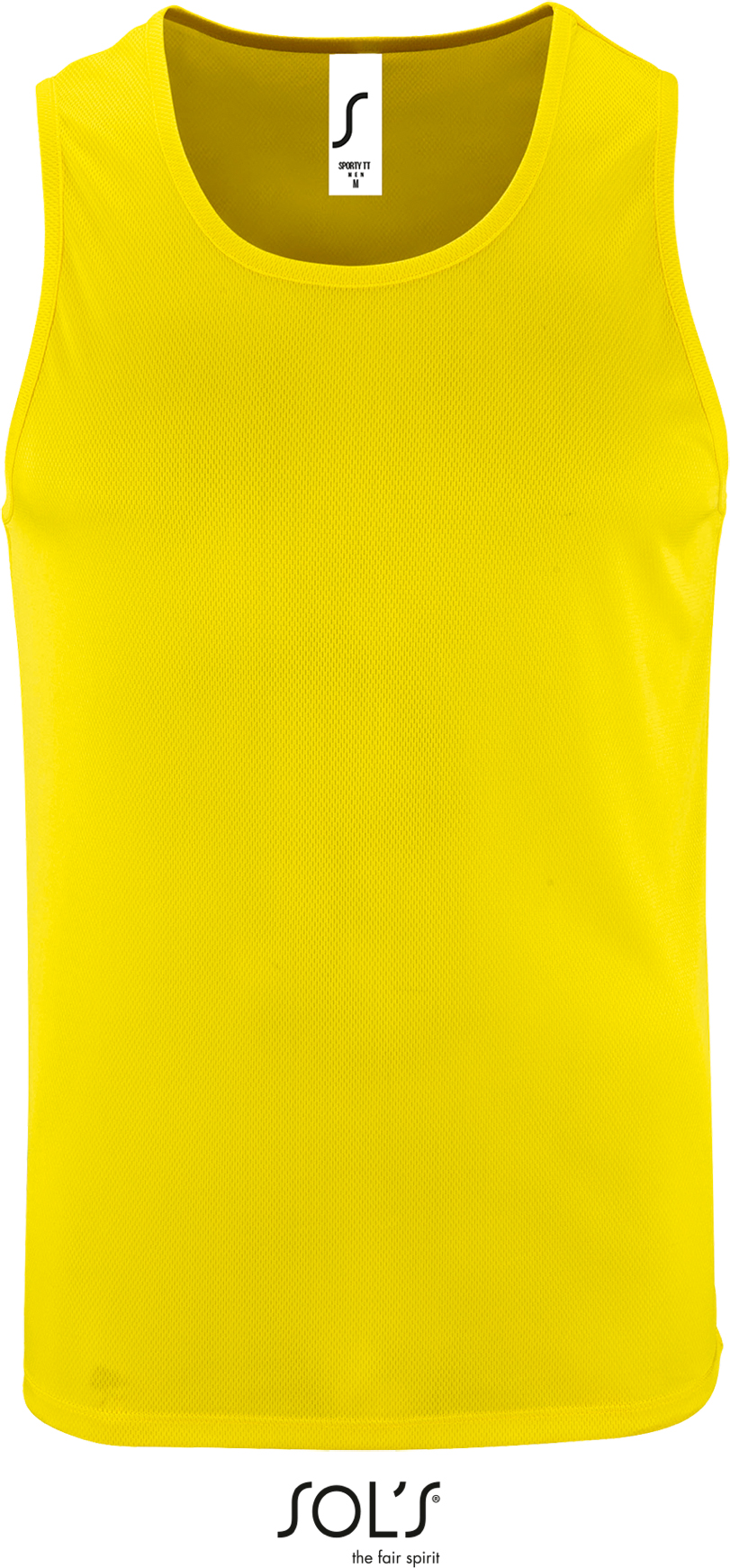 Pánské tílko SOL'S Sporty TT Men Barva: neon yellow, Velikost: XL