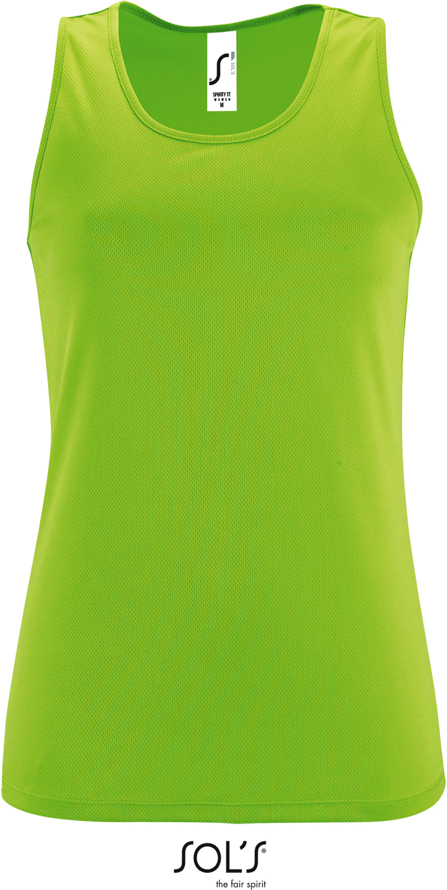 Dámské tílko SOL'S Sporty TT Women Barva: neon green, Velikost: XS