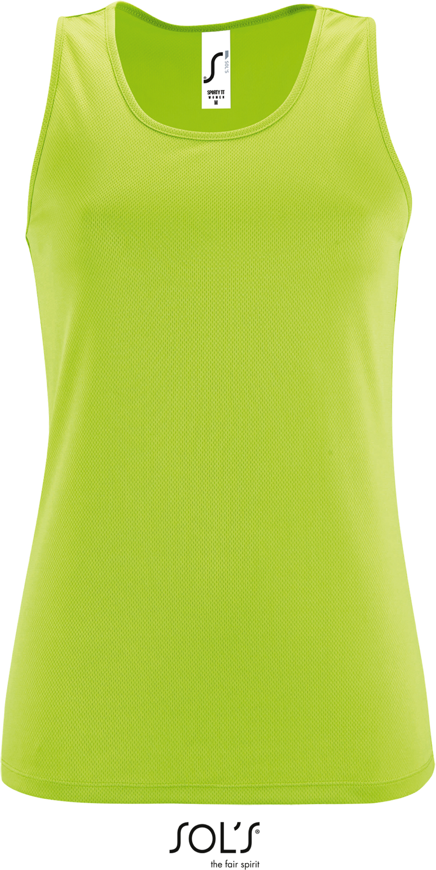 Dámské tílko SOL'S Sporty TT Women Barva: apple green, Velikost: XL