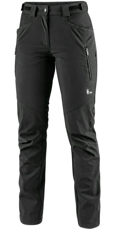 Dámské softshellové kalhoty CXS AKRON Barva: černá, Velikost: 44