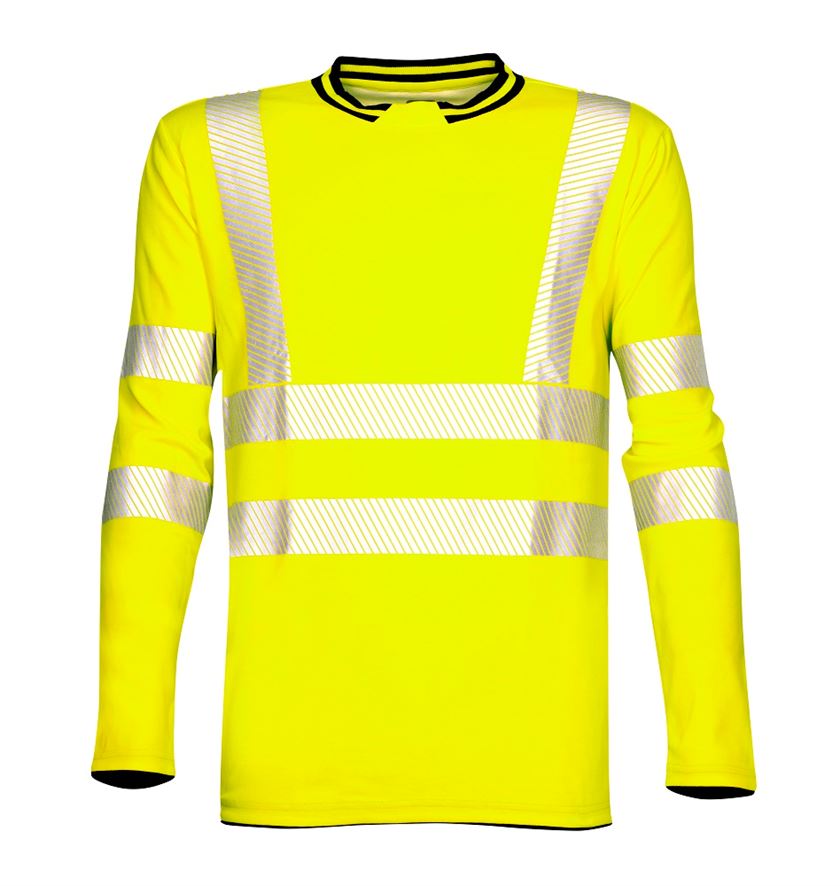 Tričko s dlouhým rukávem ARDON®SIGNAL Barva: žlutá, Velikost: L
