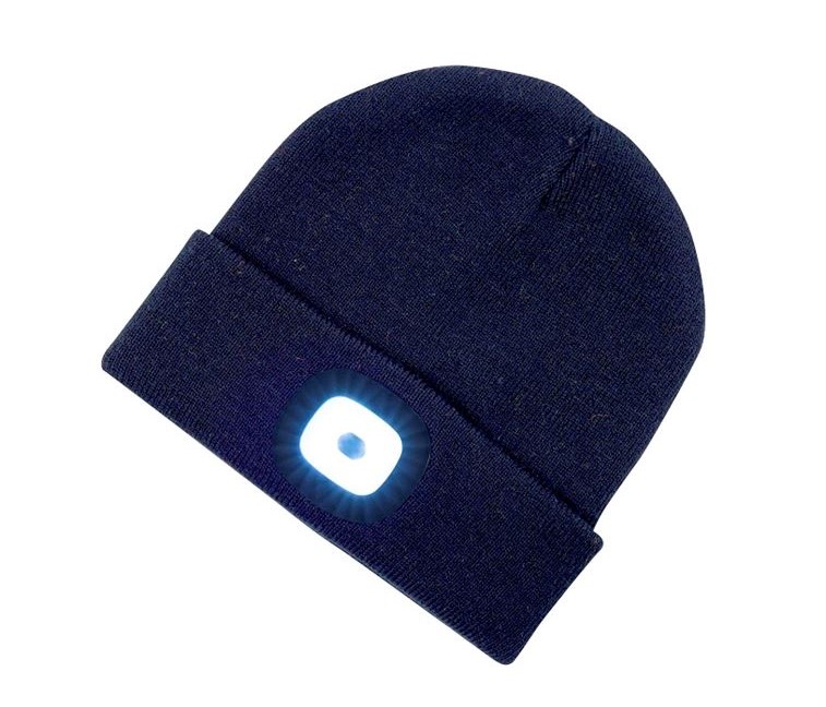 Zimní čepice ARDON®BOAST s LED svítilnou Barva: námořní modrá
