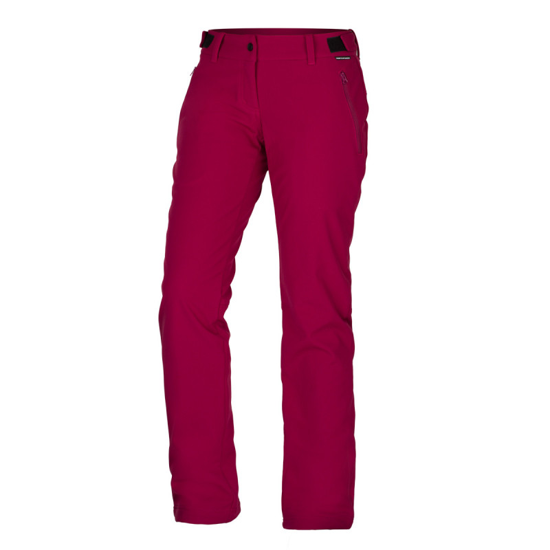 Dámské softshellové kalhoty NO-4884OR 10/5 Barva: purpurová, Velikost: S
