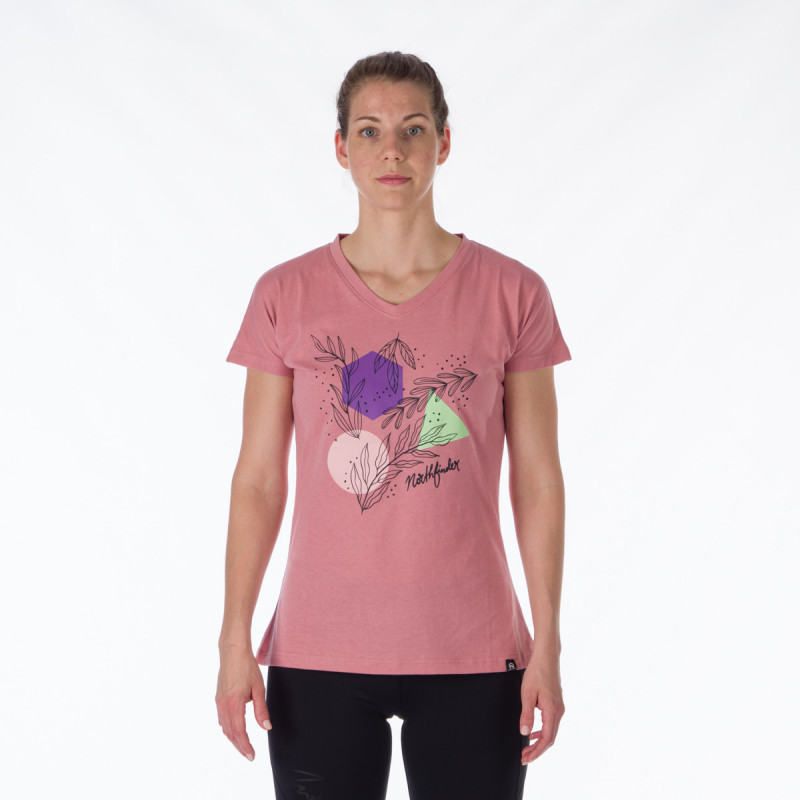 Dámské triko MAYME TR-4913OR Barva: růžová, Velikost: S