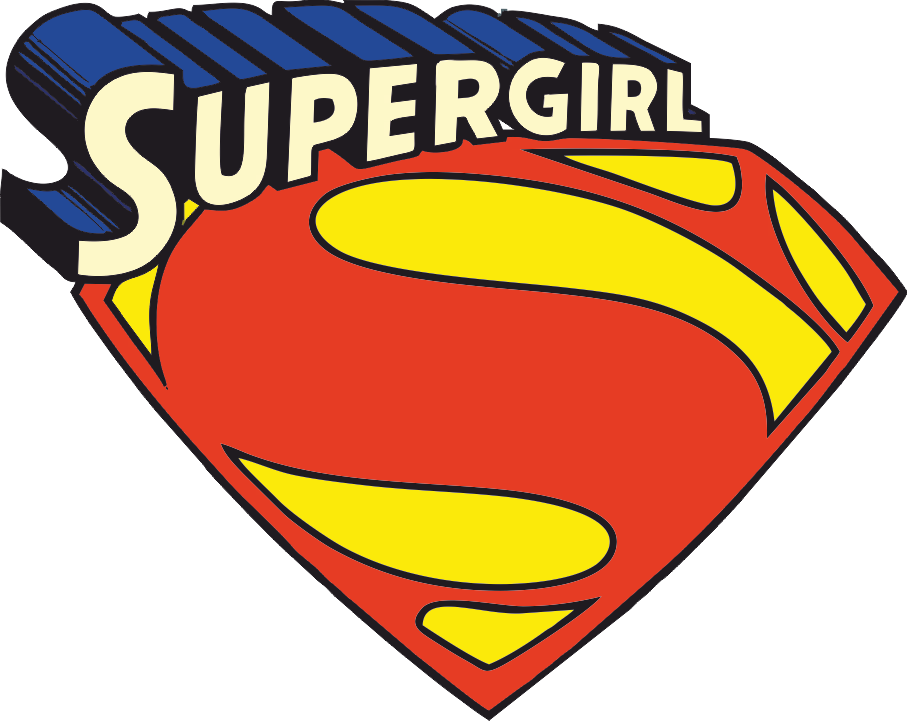 Potisk SUPERGIRL Velikost motivu: 8 cm