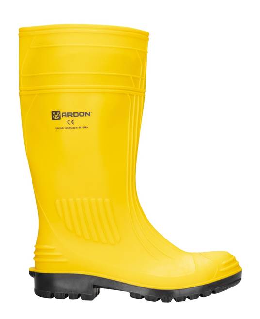 Bezpečnostní holínky ARDON®OILFISH S5 Barva: žlutá, Velikost: 36