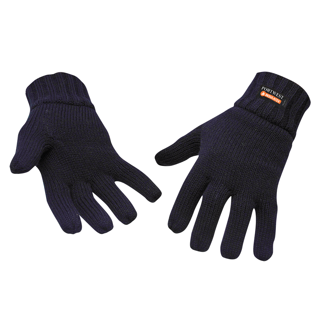 Pletené rukavice s podšívkou Insulatex Barva: námořní modrá