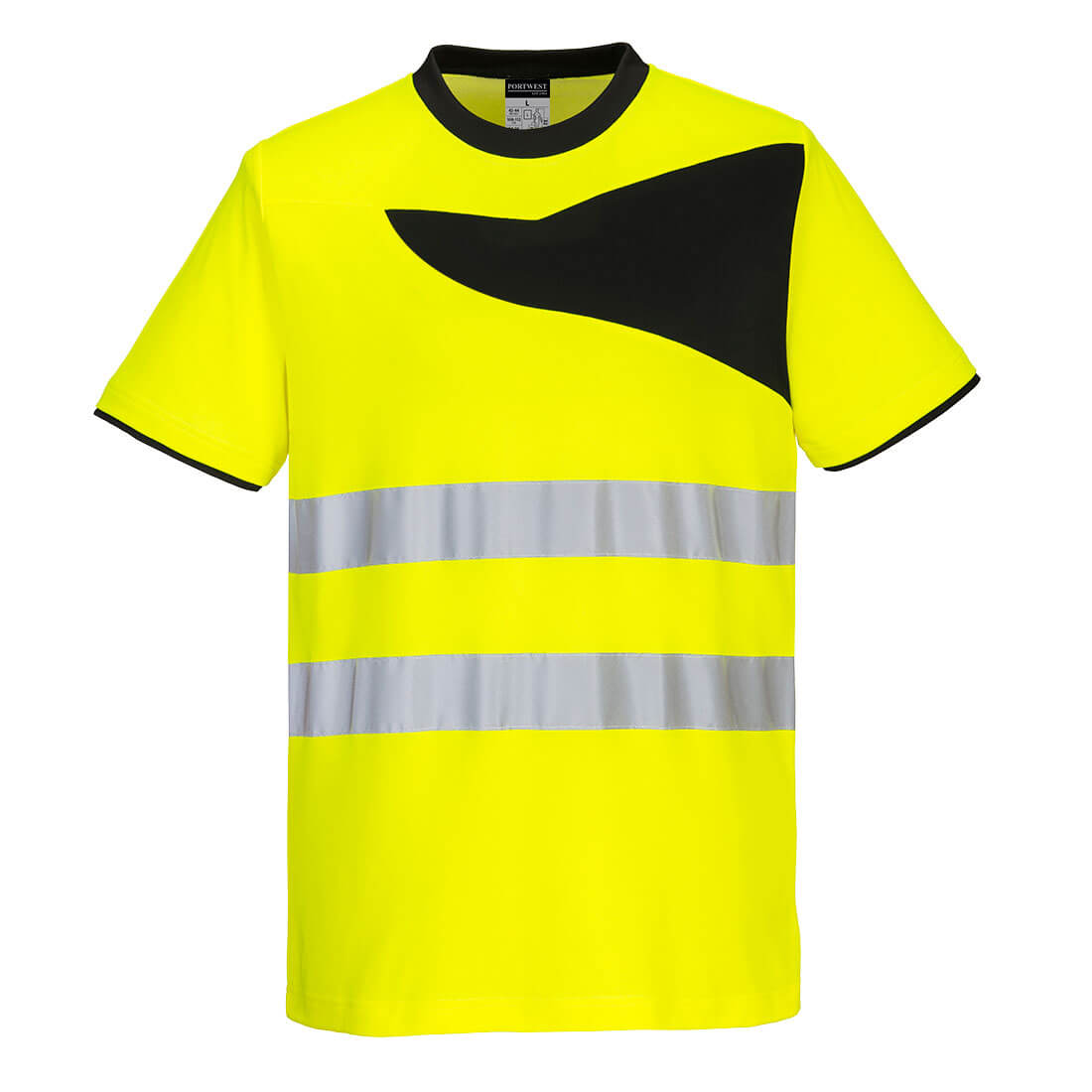 Reflexní tričko PW2 Hi-Vis S/S Barva: žlutá-černá, Velikost: L