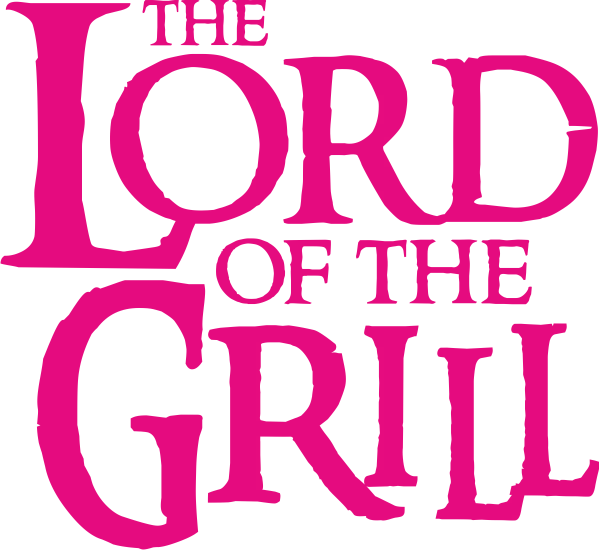 Potisk LORD OF THE GRILL Barva: neon pink, Velikost motivu: A5