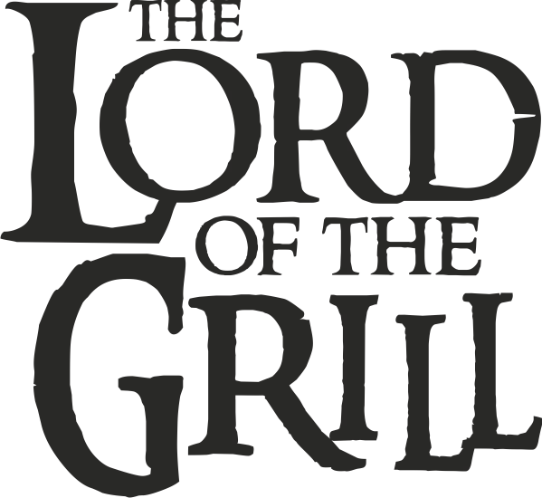 Potisk LORD OF THE GRILL Barva: černá, Velikost motivu: 8 cm