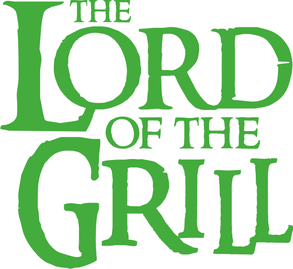 Potisk LORD OF THE GRILL Barva: neon green, Velikost motivu: 8 cm