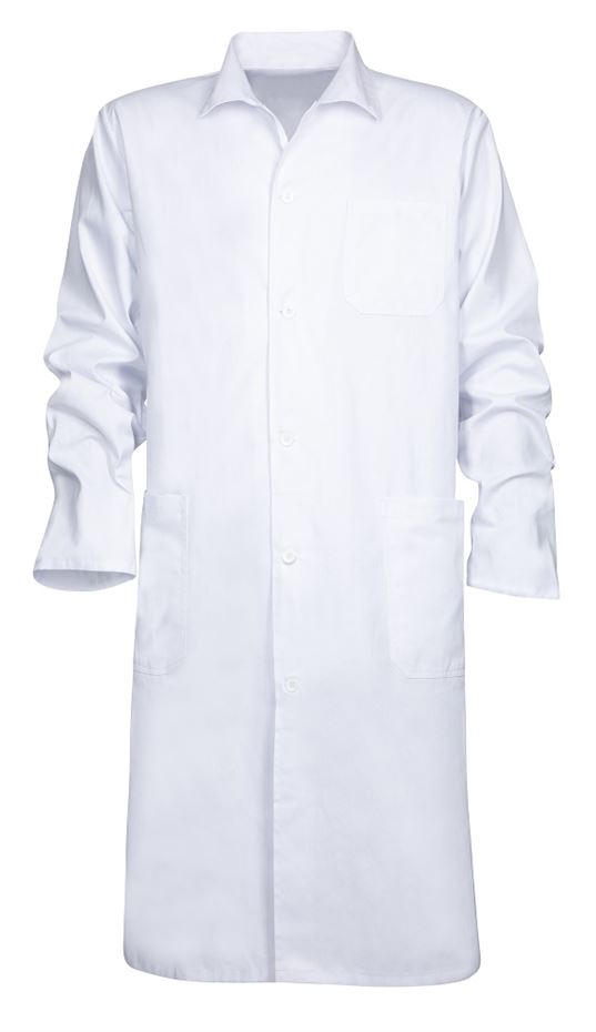 Dámský plášť s dlouhým rukávem ARDON®ELIN Velikost: 40, Barva: bílá