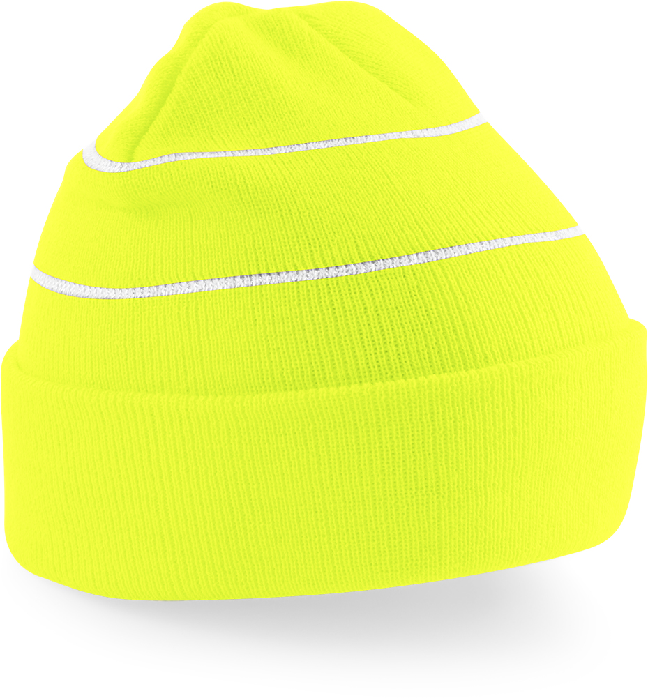 Pletená čepice Enhanced-Viz B42 Barva: neon yellow, Velikost: uni