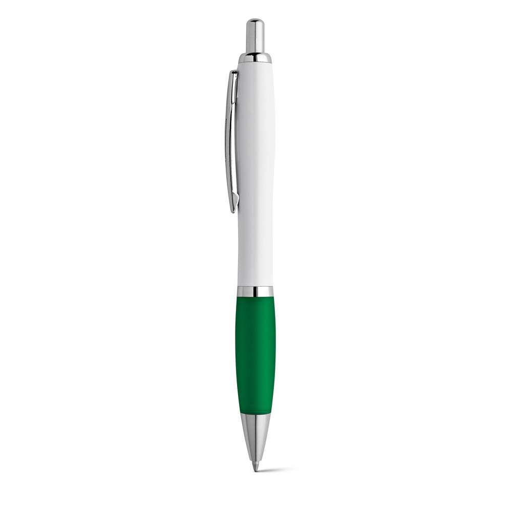 Kuličkové pero s kovovým klipem MOVE BK Barva: středně zelená