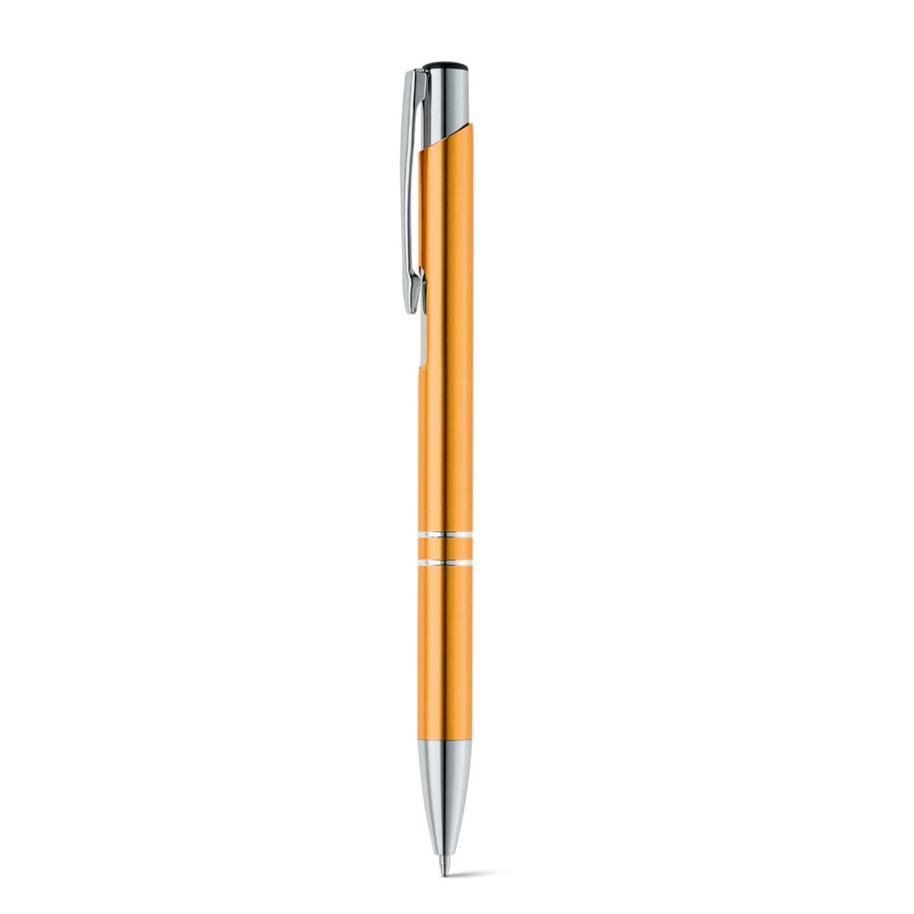 Hliníkové kuličkové pero BETA Barva: oranžová
