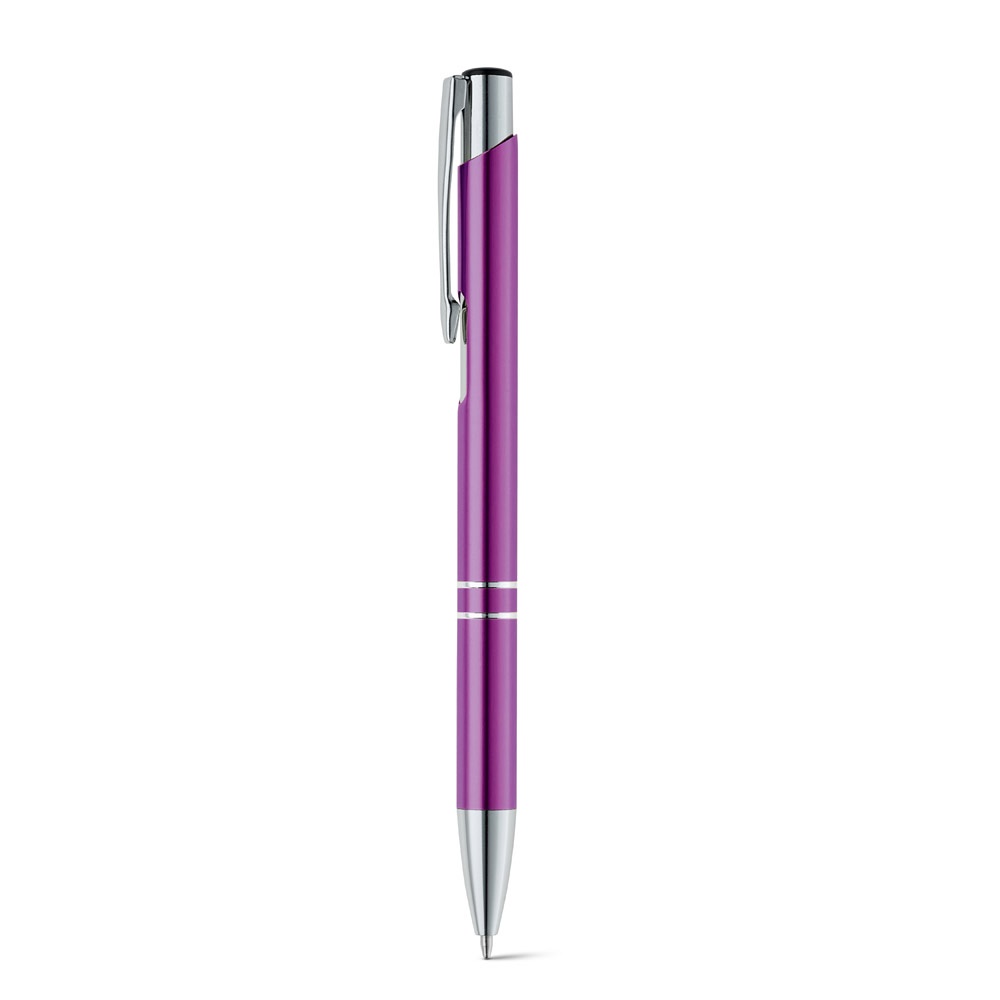 Hliníkové kuličkové pero BETA Barva: fialová