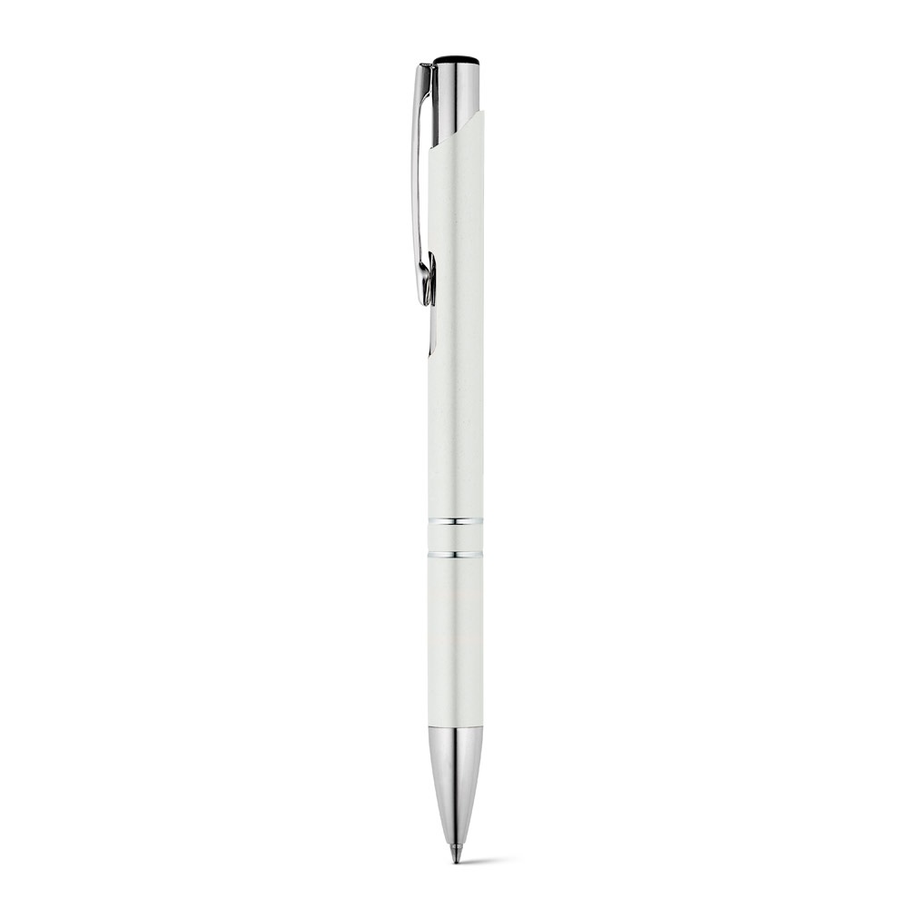 Hliníkové kuličkové pero BETA Barva: bílá