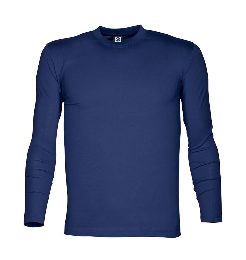 Tričko ARDON®CUBA s dlouhým rukávem Barva: námořní modrá, Velikost: L