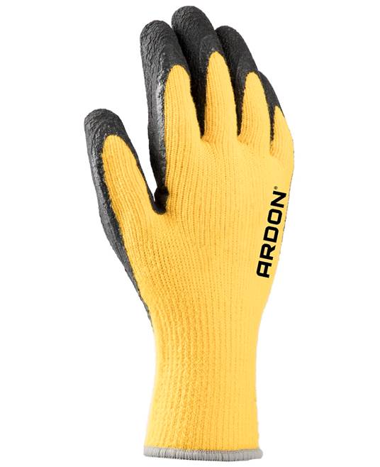 Zimní rukavice ARDON®PETRAX WINTER Barva: žlutá, Velikost: 7