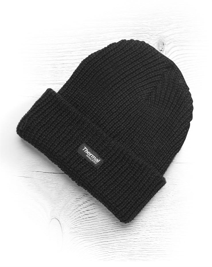 Zimní čepice pletená + fleece ARDON®OSKAR Barva: černá