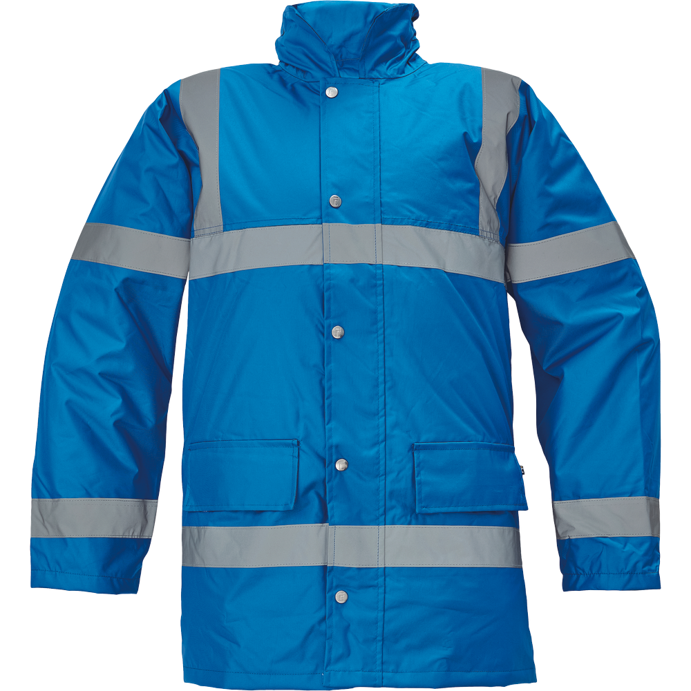 Reflexní bunda zimní SEFTON Barva: královská modrá, Velikost: XL