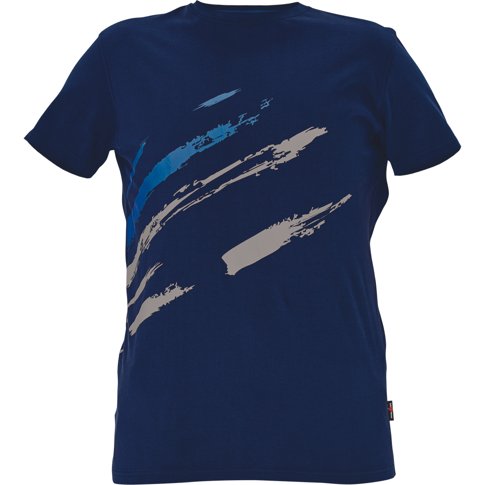 Pánské tričko MAAS Barva: modrá-námořní modrá, Velikost: 3XL