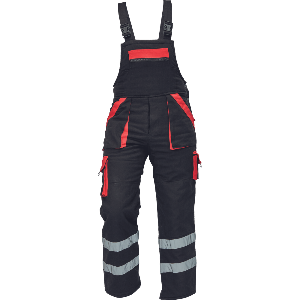 Laclové kalhoty MAX WINTER RFLX Barva: černá-červená, Velikost: 58