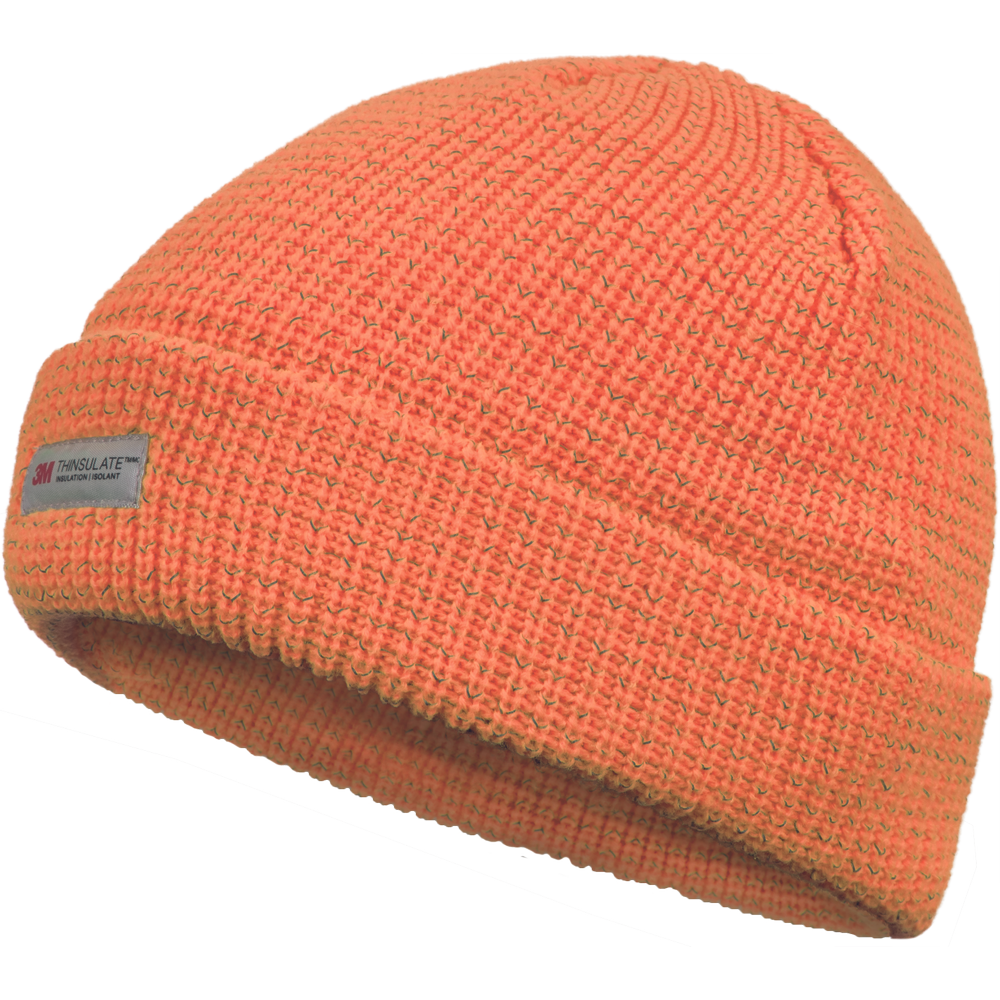 Zimní čepice CLEEVE RFLX Barva: oranžová, Velikost: M/L