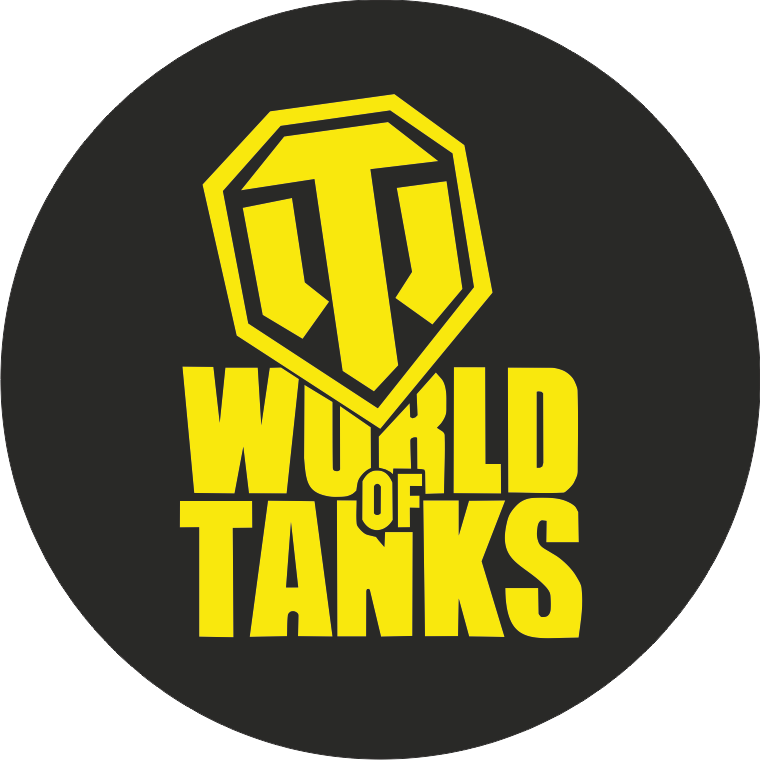 Potisk WORLD OF TANKS Barva: fluorescenční žlutá, Velikost motivu: A5