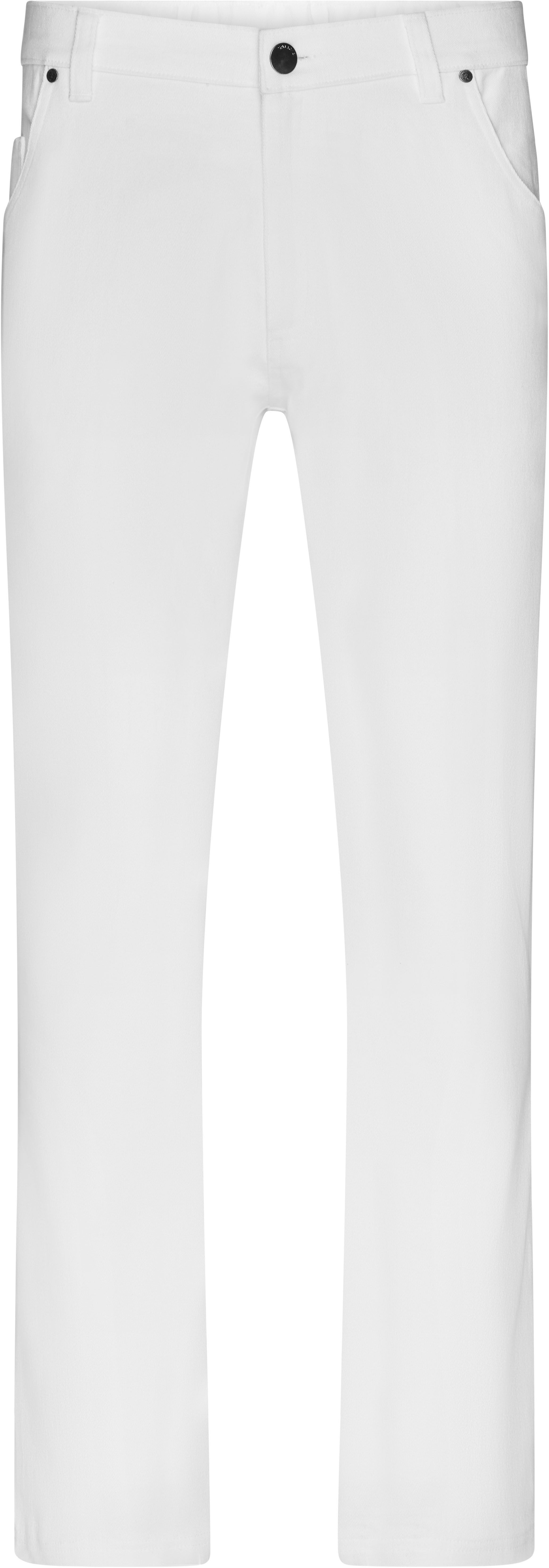 Pánské elastické kalhoty JN 3002 Barva: bílá, Velikost: 42