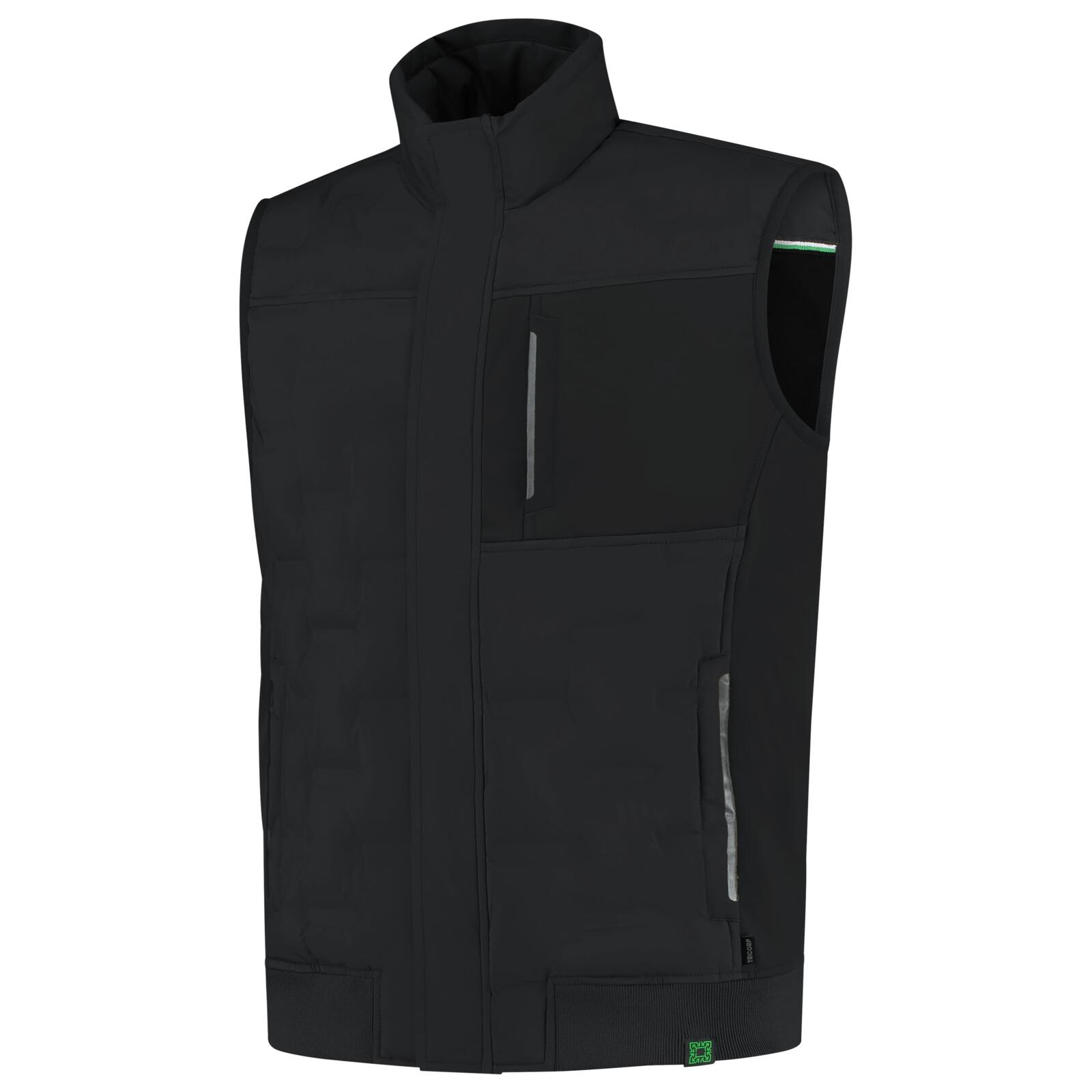 Vesta unisex Puffer Bodywarmer Rewear Barva: černá, Velikost: 3XL