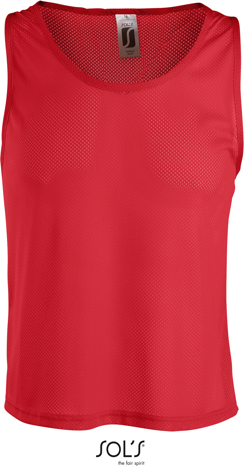 Sportovní rozlišovací tričko Anfield Barva: červená, Velikost: XL