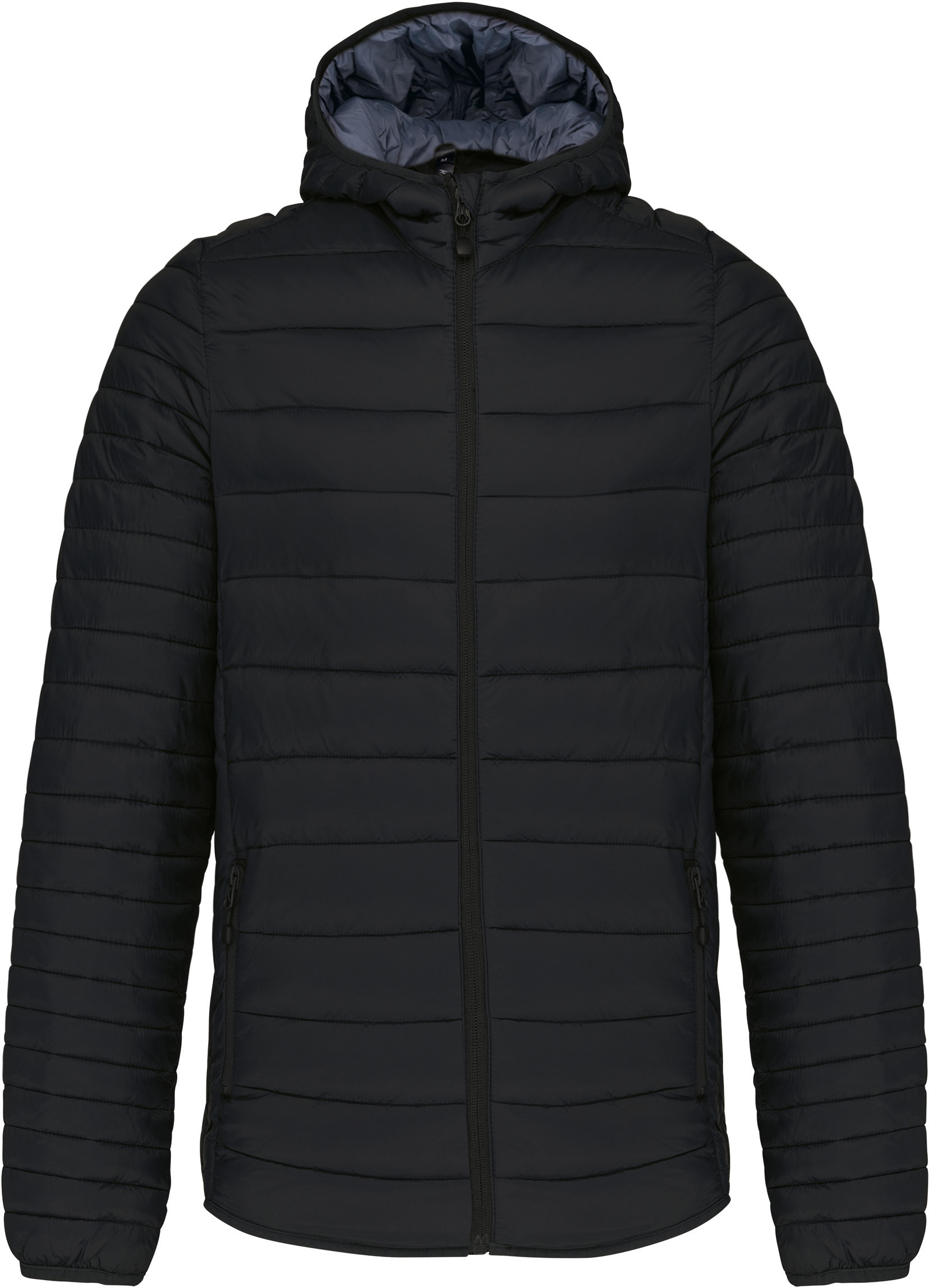 Pánská lehká zateplená bunda Down Jacket K6110 Barva: černá, Velikost: M