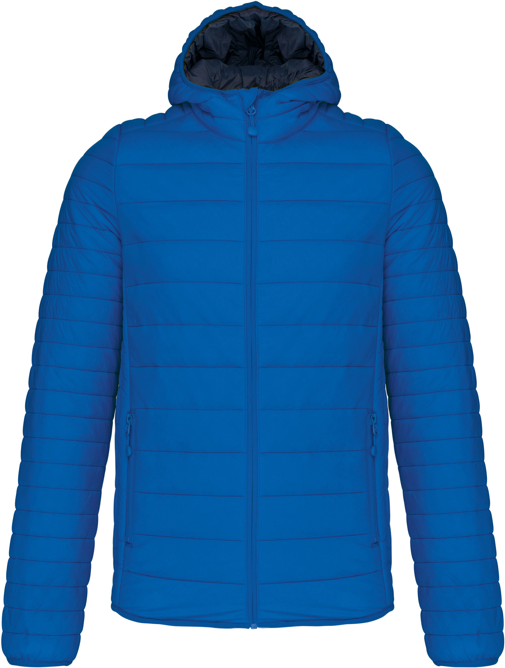 Pánská lehká zateplená bunda Down Jacket K6110 Barva: modrá, Velikost: XL