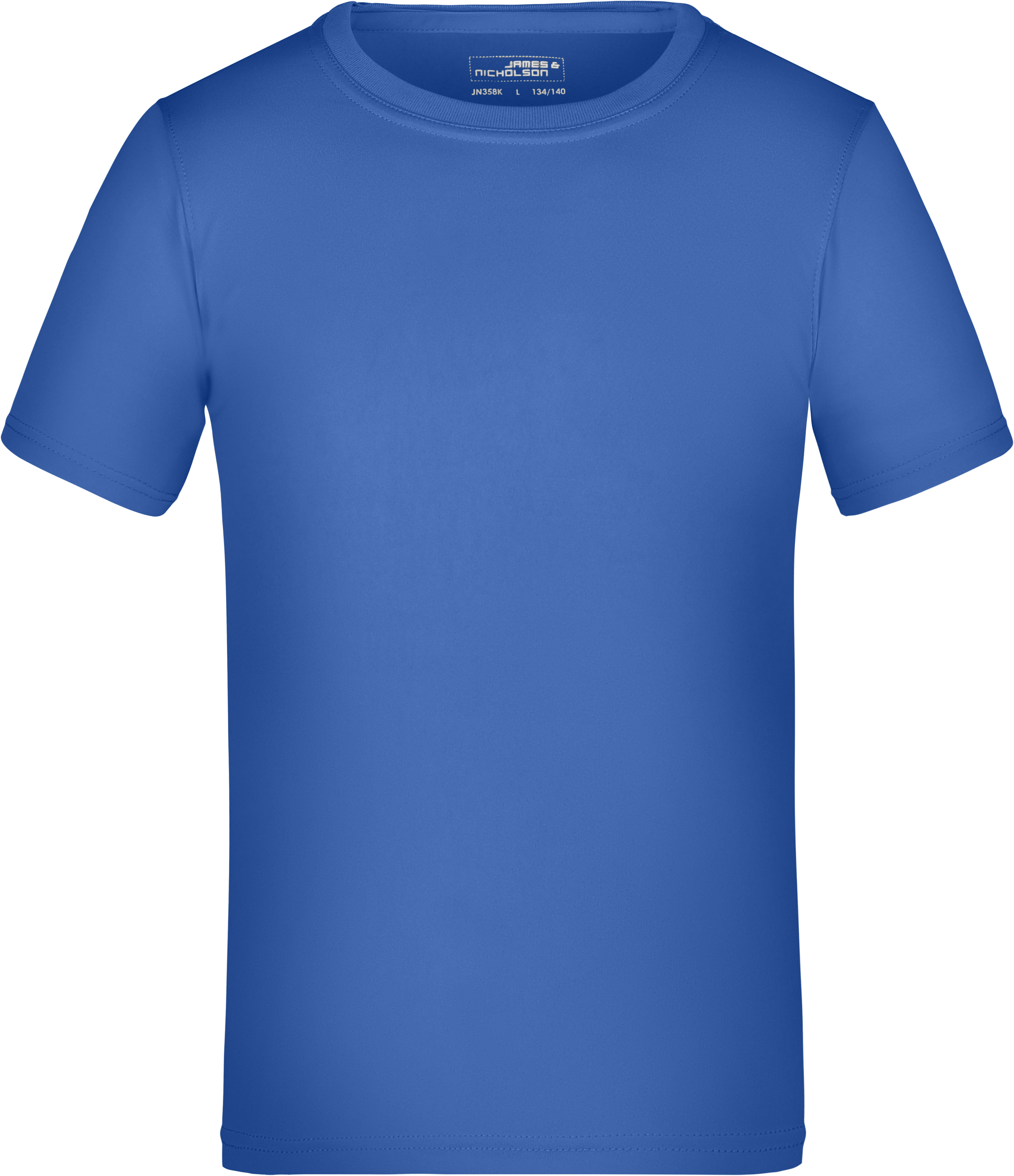 Dětské žerzejové sportovní tričko JN 358K Barva: královská modrá, Velikost: L