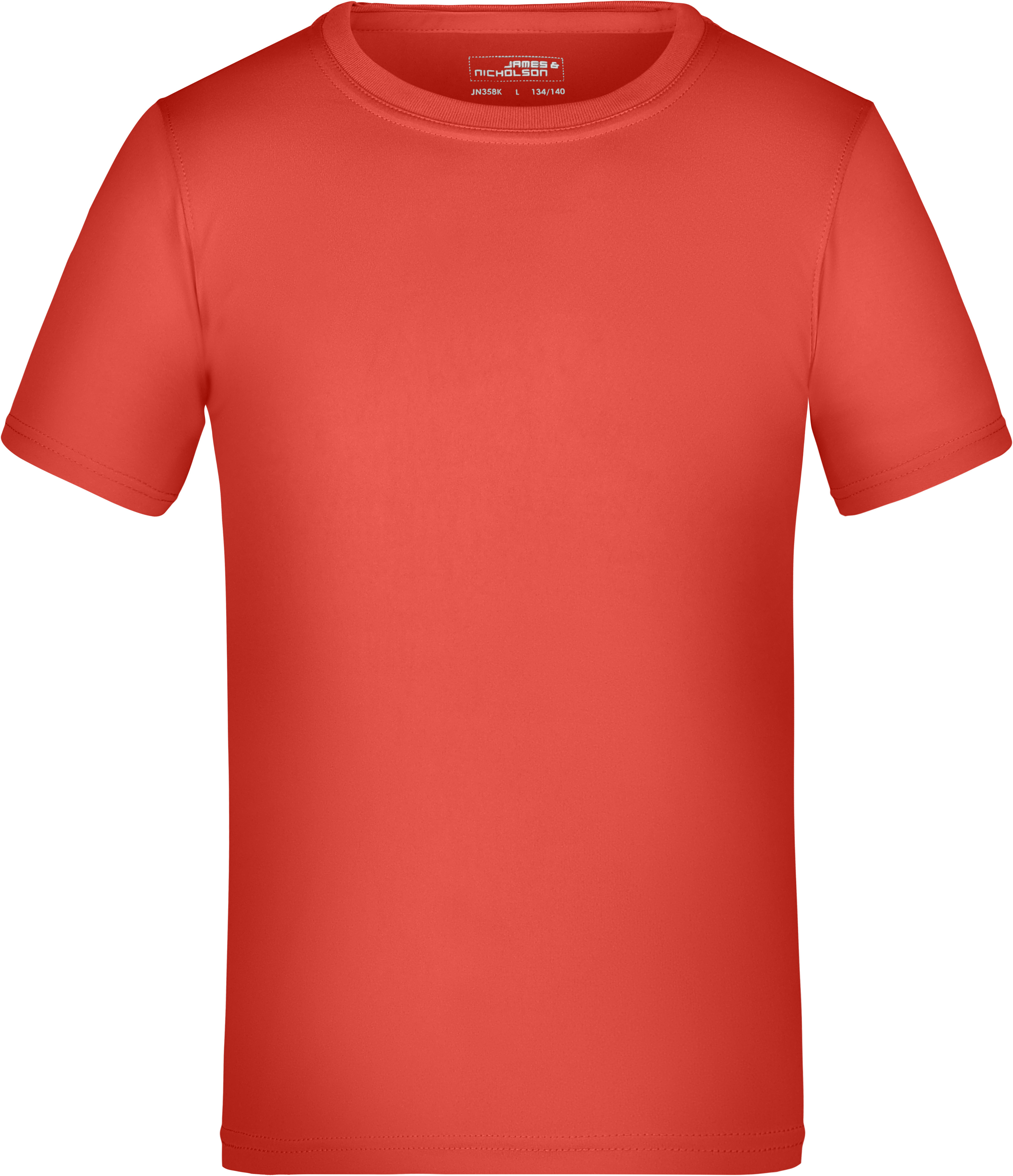 Dětské žerzejové sportovní tričko JN 358K Barva: formula red, Velikost: XL