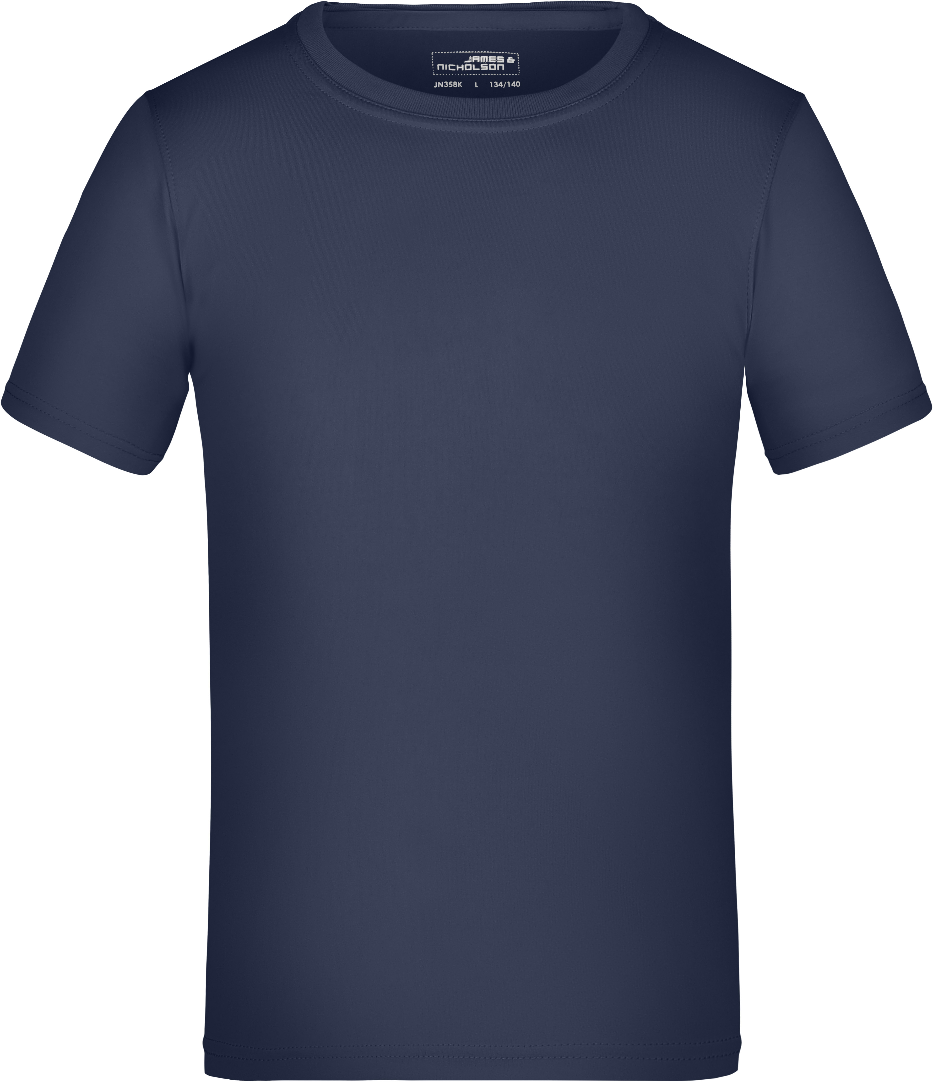Dětské žerzejové sportovní tričko JN 358K Barva: námořní modrá, Velikost: XL
