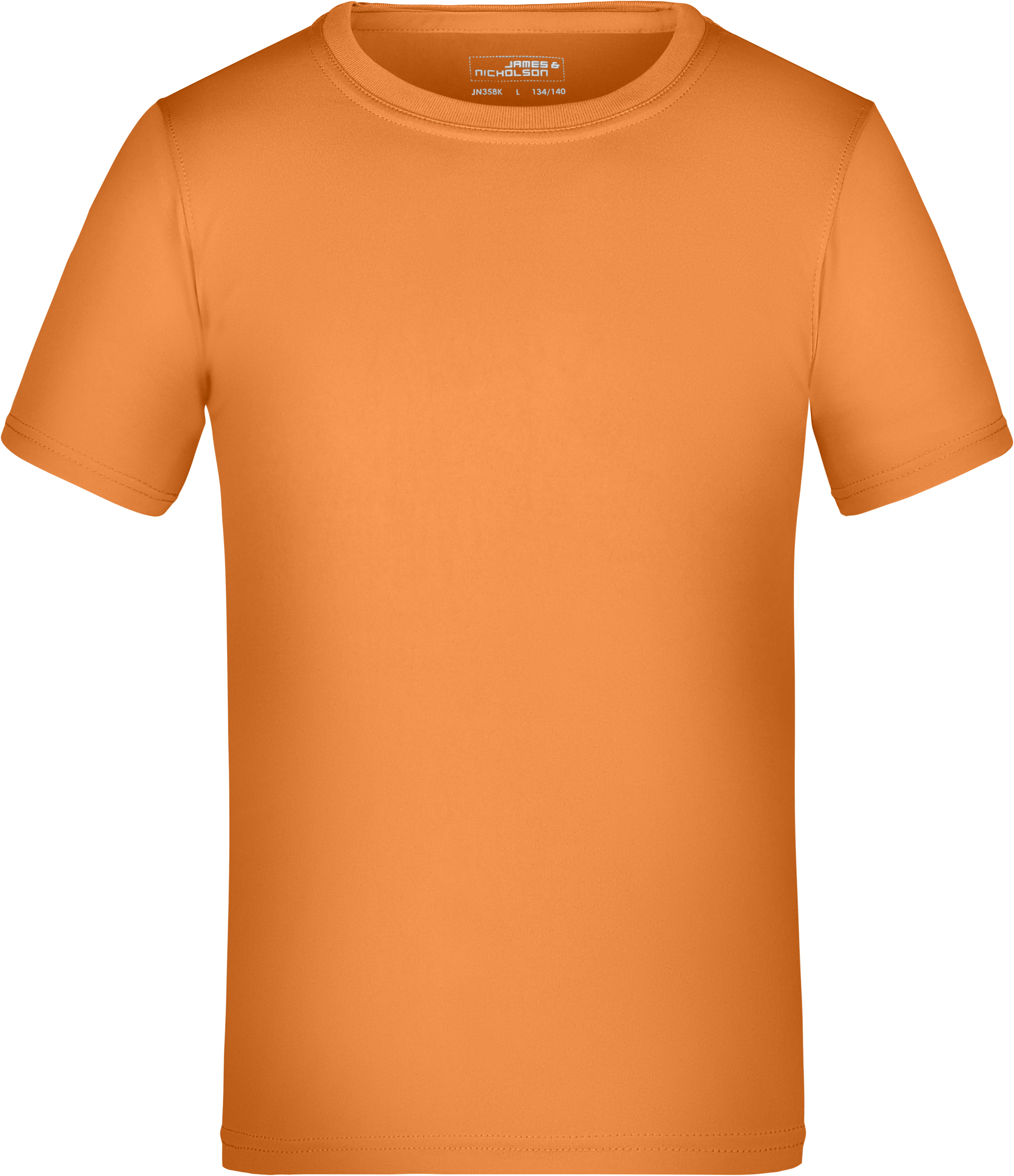 Dětské žerzejové sportovní tričko JN 358K Barva: oranžová, Velikost: XL
