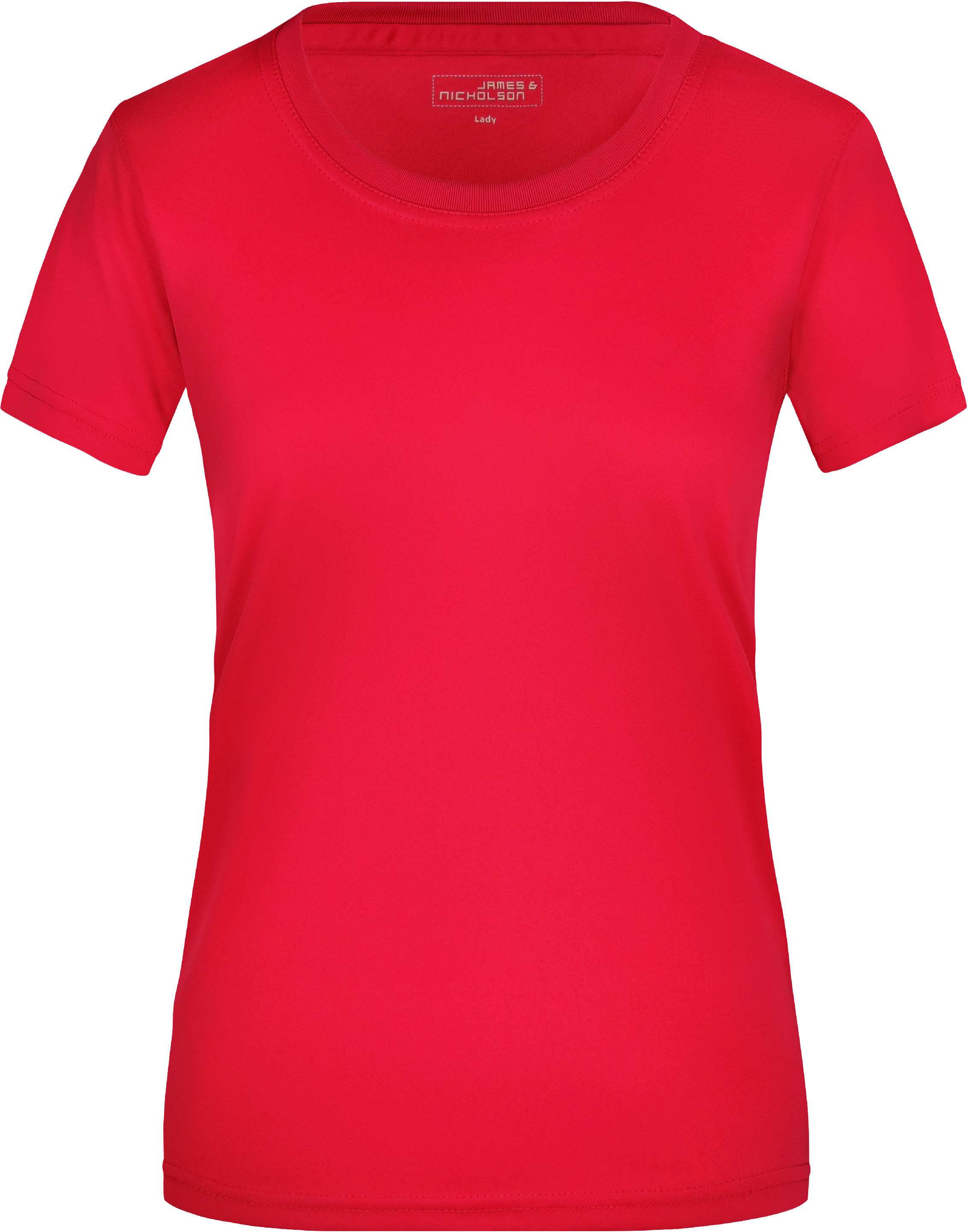 Dámské žerzejové sportovní tričko JN 357 Barva: červená, Velikost: XL