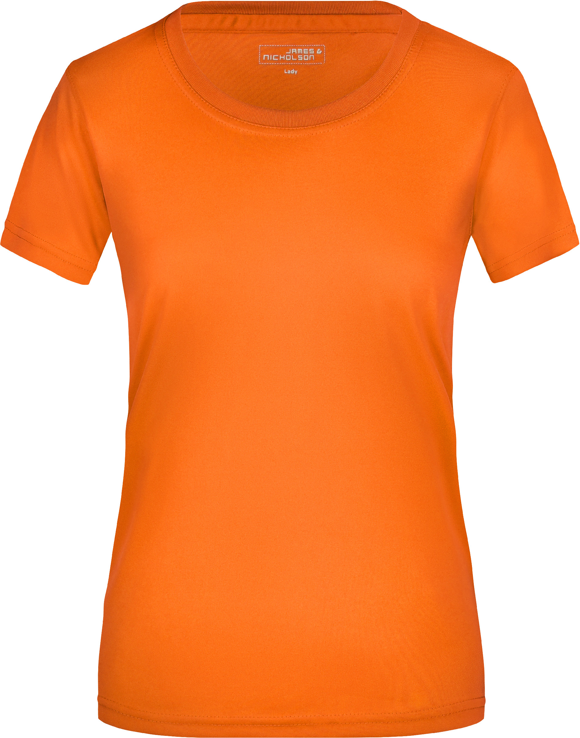 Dámské žerzejové sportovní tričko JN 357 Barva: oranžová, Velikost: M
