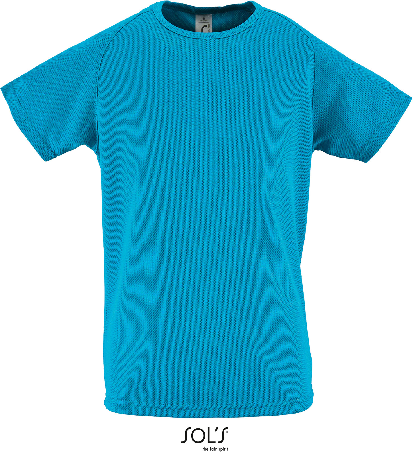 Dětské raglánové sportovní tričko Sporty Kids Barva: azurově modrá, Velikost: 7-8 let