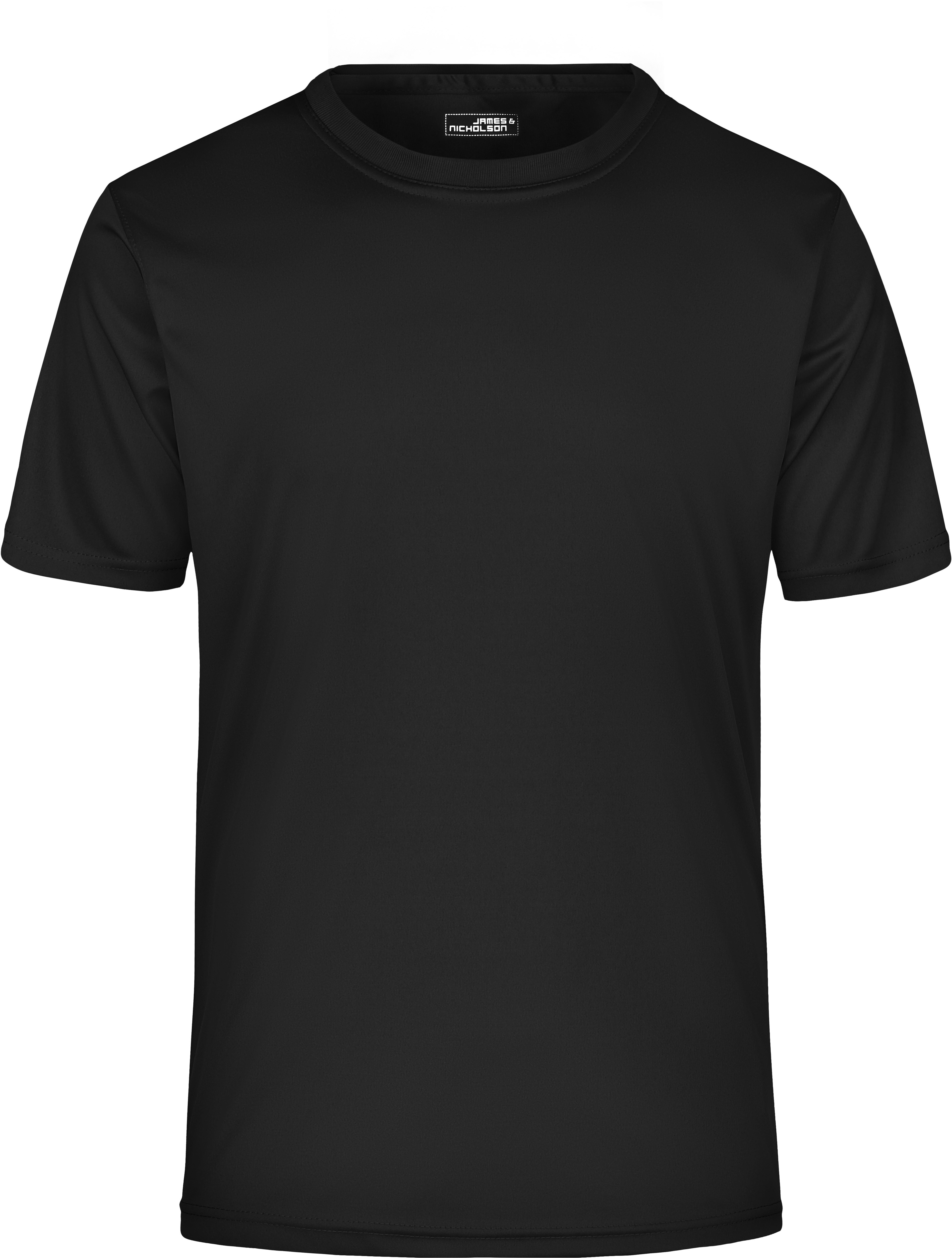 Pánské žerzejové sportovní tričko JN 358 Barva: černá, Velikost: L