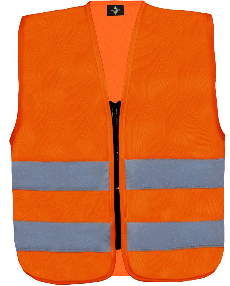 Dětská bezpečnostní vesta KWRX Aalborg Barva: fluorescenční oranžová, Velikost: XS