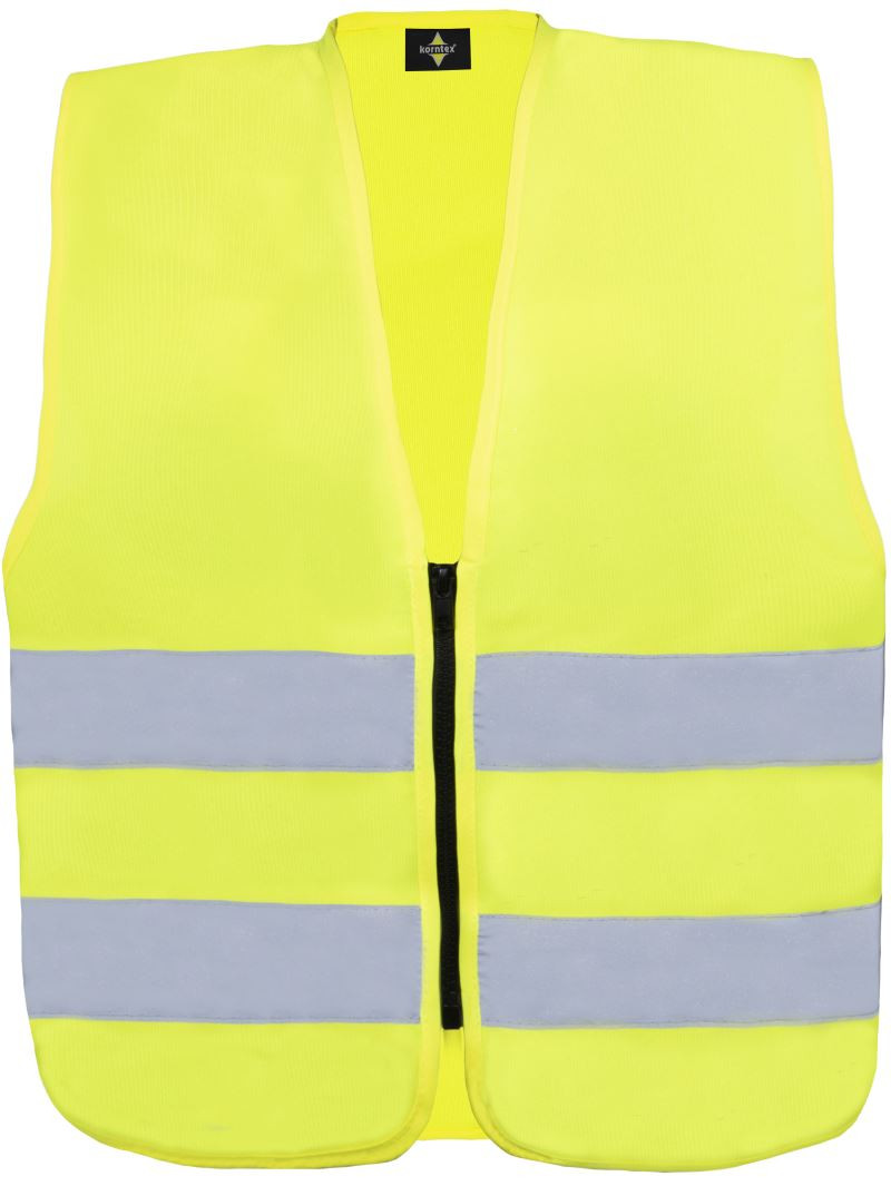 Dětská bezpečnostní vesta KWRX Aalborg Barva: fluorescenční žlutá, Velikost: XS
