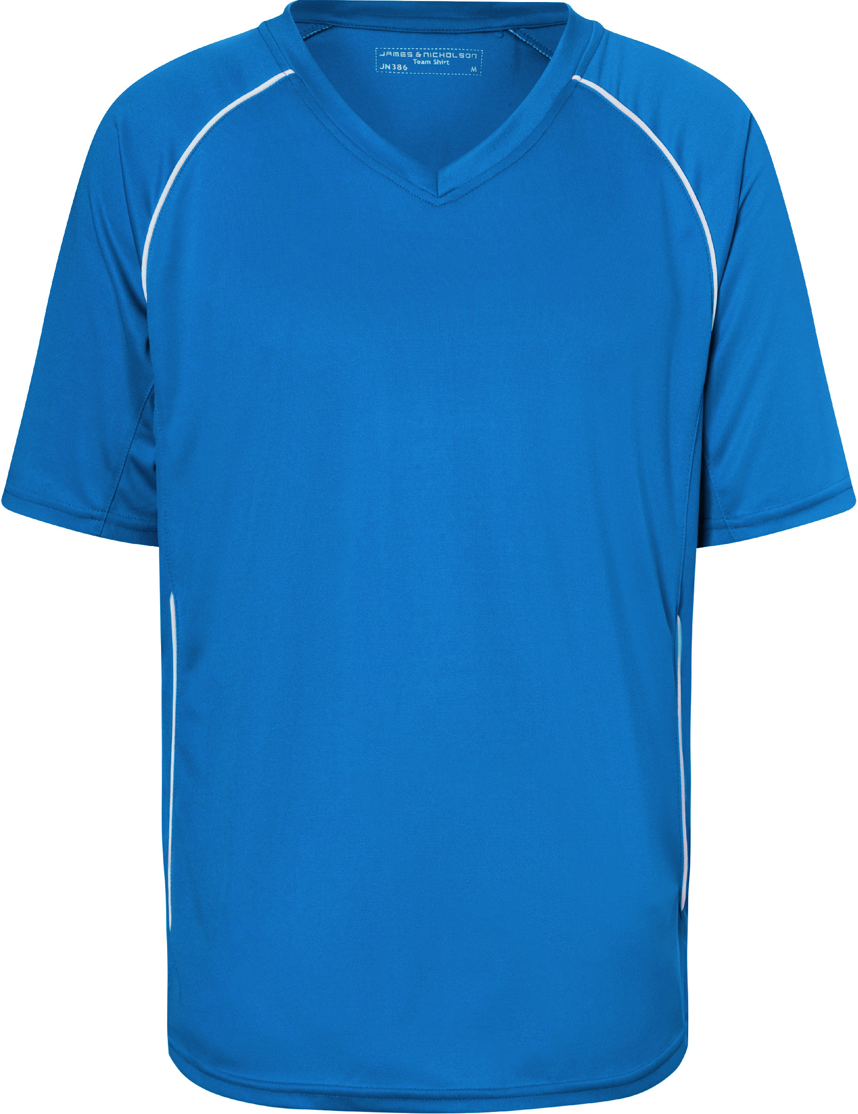 Týmové tričko JN 386 Barva: modrá-bílá, Velikost: L